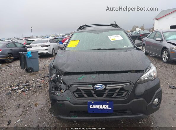 JF2GTHSC1NH258551 2022 SUBARU CROSSTREK Black ხელსაწყოთა პანელის ხედი