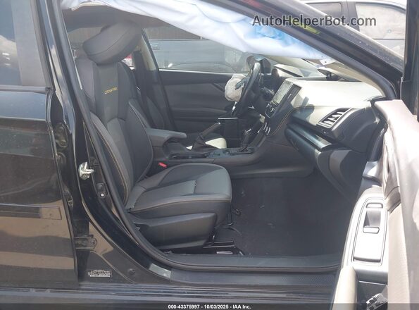 JF2GTHSC2MH359726 2021 SUBARU CROSSTREK Black Widok wnętrza z przodu