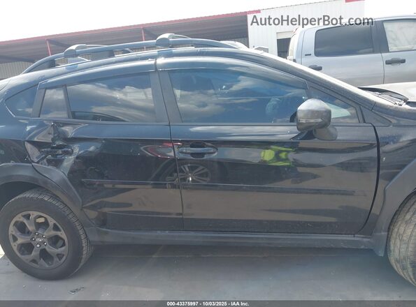JF2GTHSC2MH359726 2021 SUBARU CROSSTREK Black Widok wnętrza z tyłu