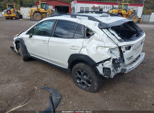 JF2GTHSC6MH684430 2021 SUBARU CROSSTREK Белый Задняя левая четверть