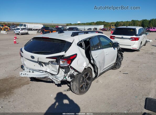 JF2GUADC6RH894874 2024 SUBARU CROSSTREK Белый Задняя правая четверть
