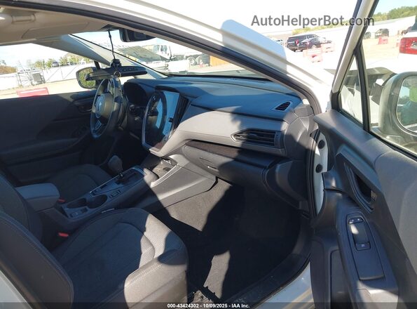 JF2GUADC6RH894874 2024 SUBARU CROSSTREK Белый Вид салона спереди