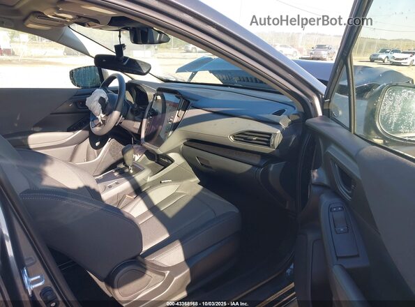 JF2GUHDC5S8278680 2025 SUBARU CROSSTREK Black Вид салону спереду