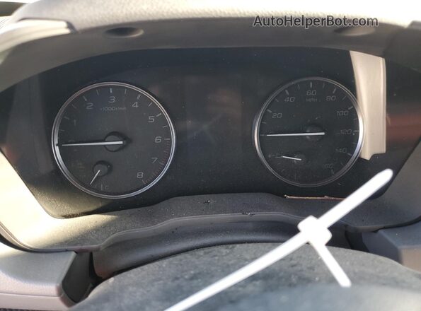 JF2GUHDC8S8229554 2025 SUBARU CROSSTREK Gray Սարքավորումների վահանակի տեսք