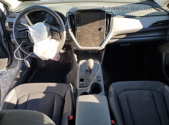 JF2GUHDC8S8229554 2025 SUBARU CROSSTREK Gray Առջևի վահանակի տեսք