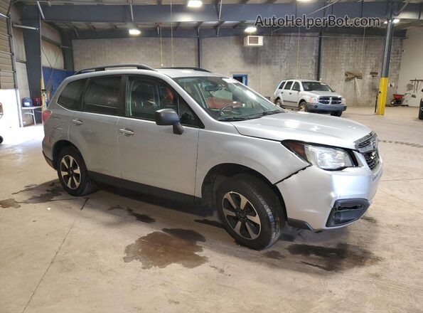 JF2SJABC2HH408727 2017 SUBARU FORESTER 2.5 Серебряный Передняя правая четверть