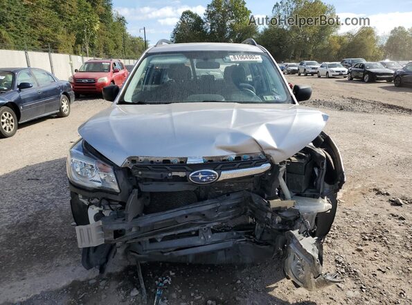 JF2SJABC7JH617533 2018 SUBARU FORESTER 2.5 Silver 
