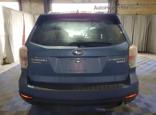 JF2SJATC1HH557290 2017 SUBARU FORESTER 2.5I TO Blue Հետևի տեսք