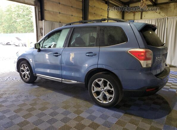 JF2SJATC1HH557290 2017 SUBARU FORESTER 2.5I TO Blue Հետևի ձախ