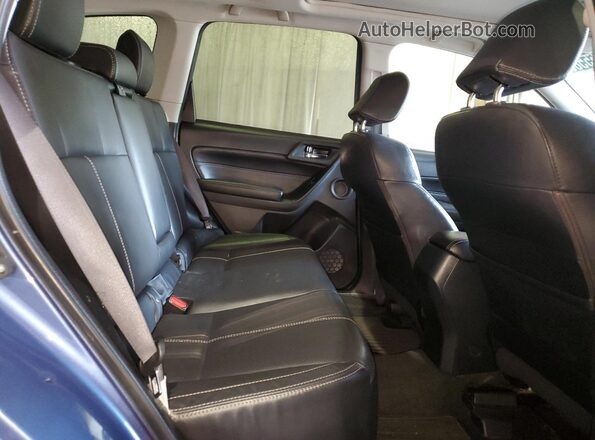 JF2SJATC1HH557290 2017 SUBARU FORESTER 2.5I TO Blue Սալոնի հետևի տեսք