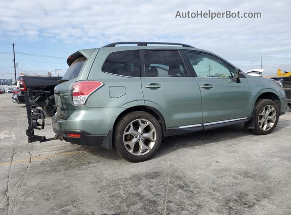 JF2SJATC5HH490113 2017 SUBARU FORESTER 2.5I TO Зеленый Задняя правая четверть
