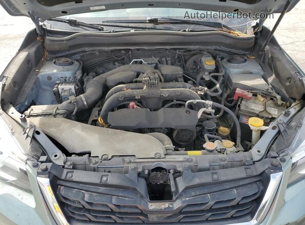 JF2SJATC5HH490113 2017 SUBARU FORESTER 2.5I TO Зеленый Вид подкапотного пространства