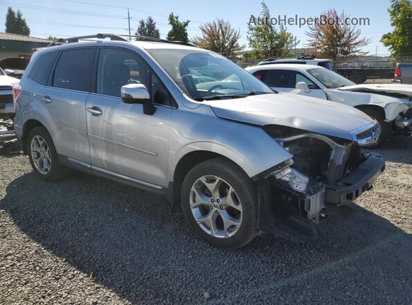 JF2SJAWC8HH582831 2017 SUBARU FORESTER 2.5I TO Серебряный Передняя правая четверть