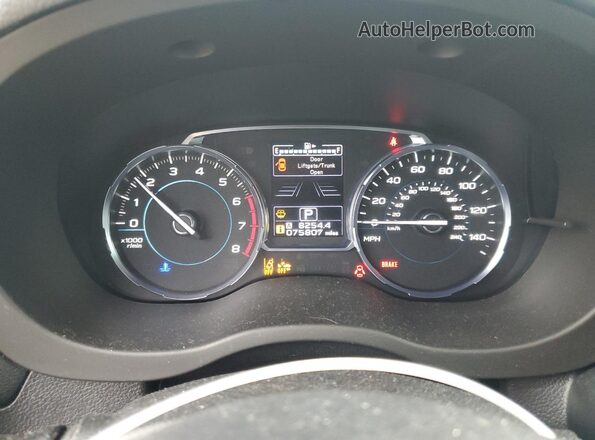 JF2SJAWC9HH507734 2017 SUBARU FORESTER 2.5I TO Silver 