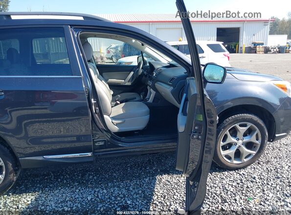 JF2SJAXC1GH546038 2016 SUBARU FORESTER 2.5I TO Gray Widok wnętrza z przodu