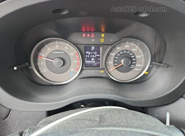 JF2SJGEC7HH546326 2017 SUBARU FORESTER2. Silver Вид щитка приладів