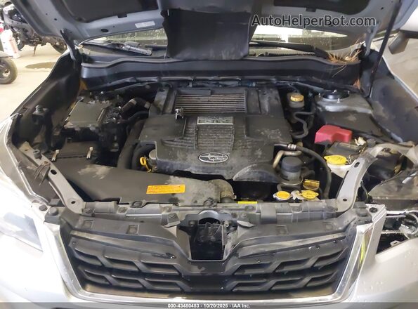 JF2SJGWC8HH436268 2017 SUBARU FORESTER2. Silver Հետևի տեսք