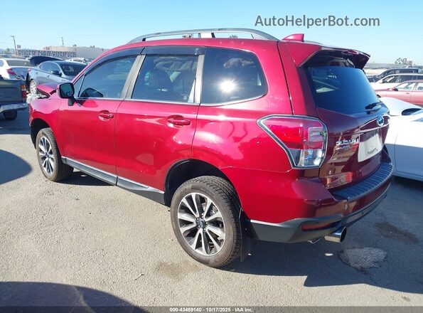 JF2SJGWC9HH593131 2017 SUBARU FORESTER2. Red Задня ліва чверть
