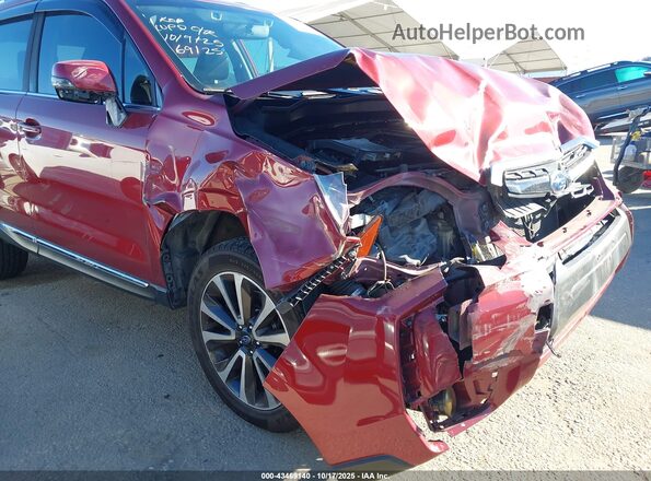 JF2SJGWC9HH593131 2017 SUBARU FORESTER2. Red 