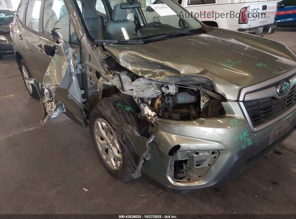 JF2SKADC4MH502872 2021 SUBARU FORESTER Green წინა ხედი