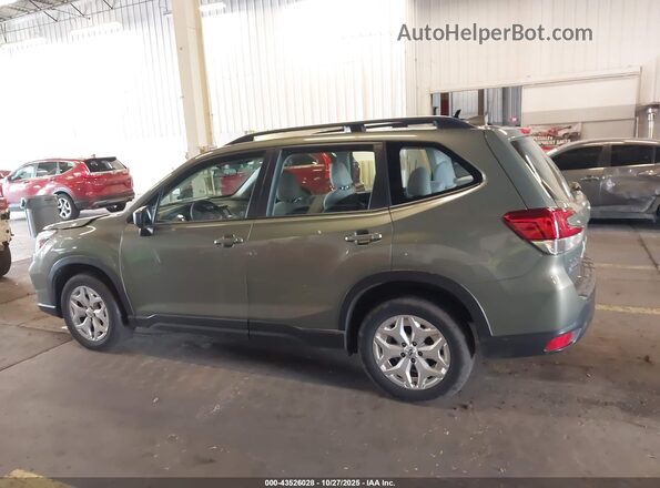 JF2SKADC4MH502872 2021 SUBARU FORESTER Green სალონის 360-გრადუსიანი ხედი
