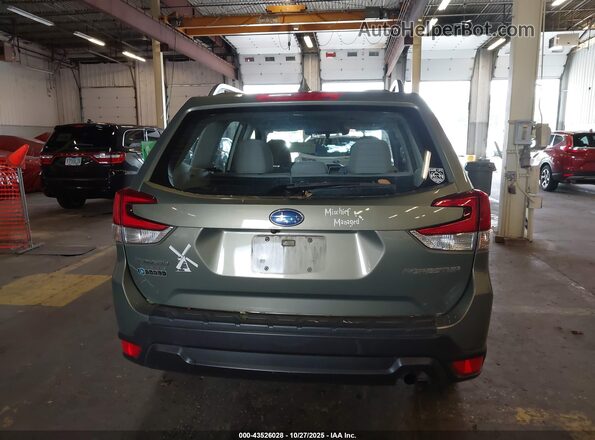JF2SKADC4MH502872 2021 SUBARU FORESTER Green 