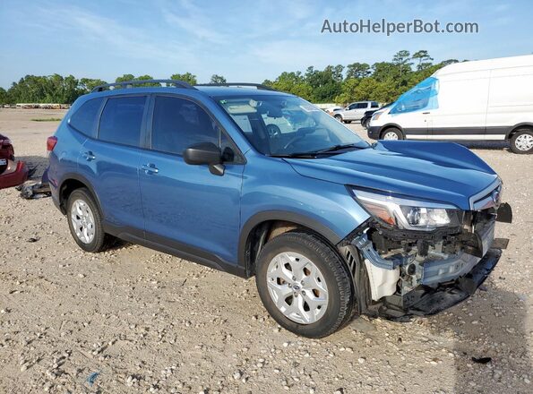 JF2SKADC6LH538402 2020 SUBARU FORESTER Blue Передня права чверть
