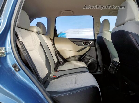JF2SKADC6LH538402 2020 SUBARU FORESTER Blue Вид задньої частини салону