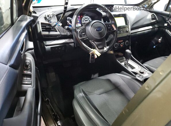 JF2SKAEC3NH463854 2022 SUBARU FORESTER Зеленый Вид панели приборов