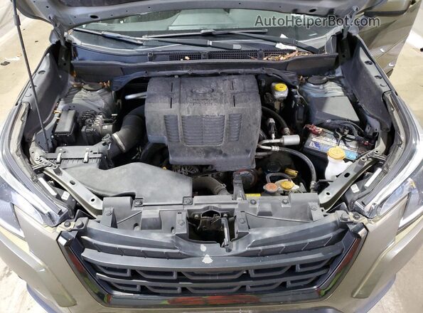 JF2SKAEC3NH463854 2022 SUBARU FORESTER Зеленый Вид подкапотного пространства