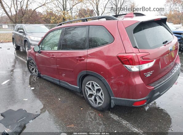 JF2SKAFC4MH409654 2021 SUBARU FORESTER Red Trasero izquierdo