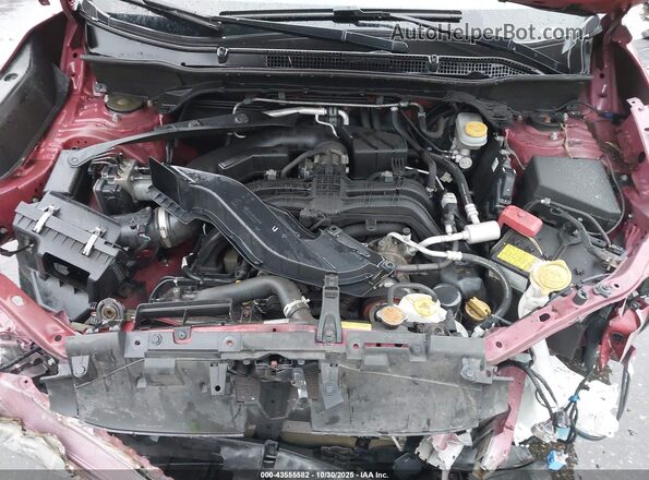 JF2SKAFC4MH409654 2021 SUBARU FORESTER Red Vista trasera