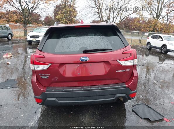 JF2SKAFC4MH409654 2021 SUBARU FORESTER Red 