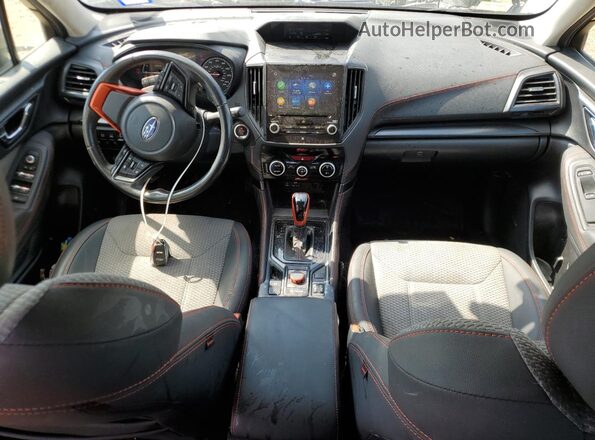 JF2SKAJC2NH425845 2022 SUBARU FORESTER Gray Вид панелі приладів