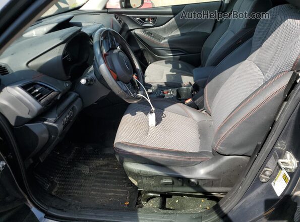 JF2SKAJC2NH425845 2022 SUBARU FORESTER Gray Вид салону спереду