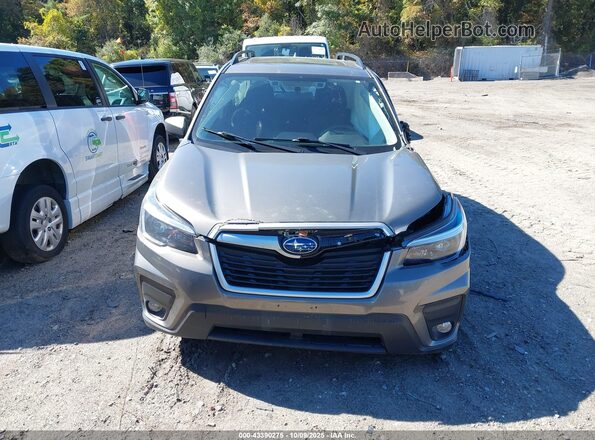 JF2SKAJC4MH461048 2021 SUBARU FORESTER Gray ხელსაწყოთა პანელის ხედი