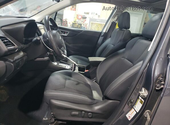 JF2SKAJC6LH453094 2020 SUBARU FORESTER Charcoal Вид салону спереду