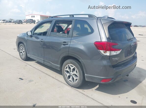 JF2SKAJC6MH511383 2021 SUBARU FORESTER Gray Հետևի ձախ