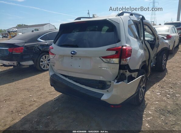 JF2SKAJC7LH402817 2020 SUBARU FORESTER White Задня права чверть