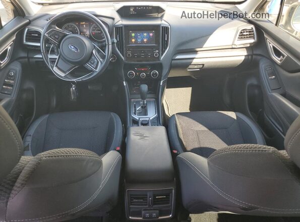 JF2SKAJC9LH533831 2020 SUBARU FORESTER Белый Вид панели приборов