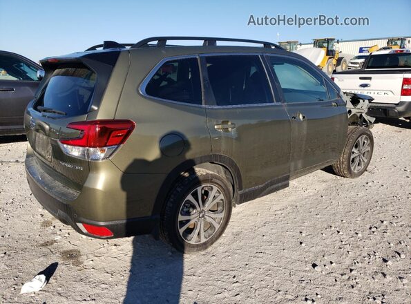 JF2SKALC1RH432756 2024 SUBARU FORESTER Зеленый Задняя правая четверть