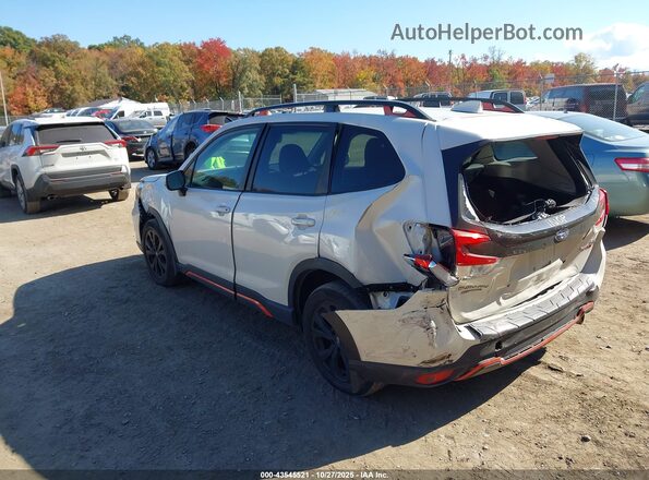 JF2SKALC2LH461108 2020 SUBARU FORESTER White Задня ліва чверть