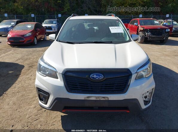 JF2SKALC2LH461108 2020 SUBARU FORESTER White Вид щитка приладів