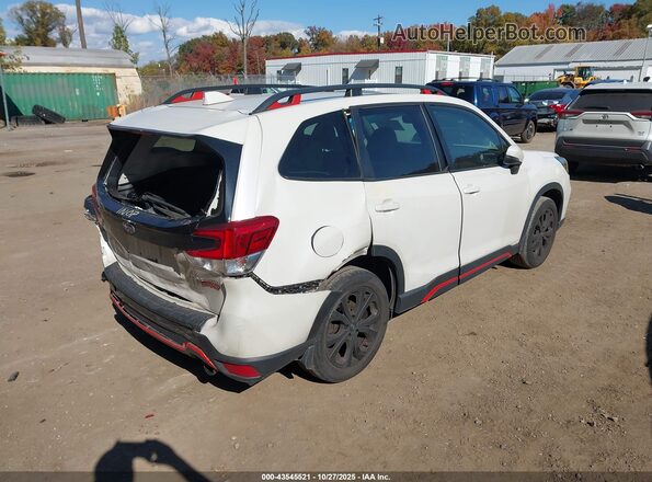 JF2SKALC2LH461108 2020 SUBARU FORESTER White Задня права чверть