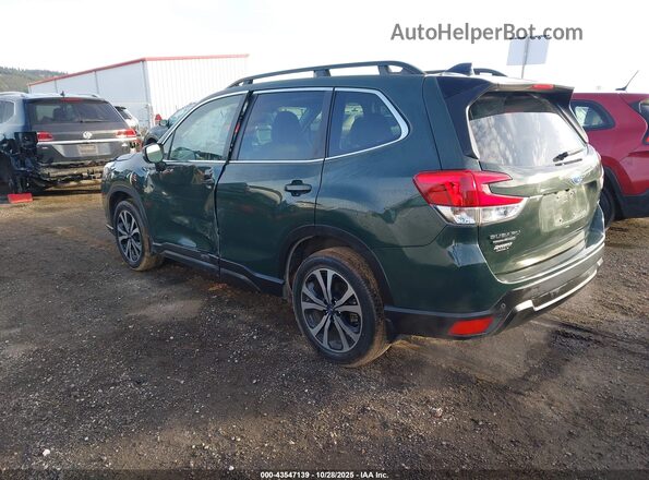 JF2SKALC4RH404661 2024 SUBARU FORESTER Зеленый Задняя левая четверть