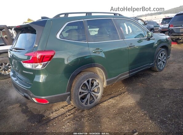 JF2SKALC4RH404661 2024 SUBARU FORESTER Зеленый Задняя правая четверть