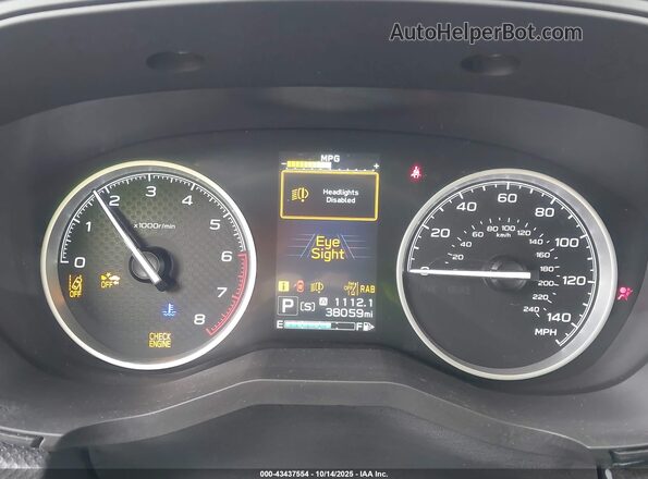 JF2SKALC5RH517051 2024 SUBARU FORESTER Gray Widok tylnych siedzeń