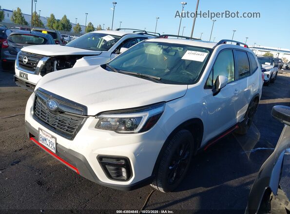JF2SKALC7MH527945 2021 SUBARU FORESTER White Widok wnętrza 360 stopni