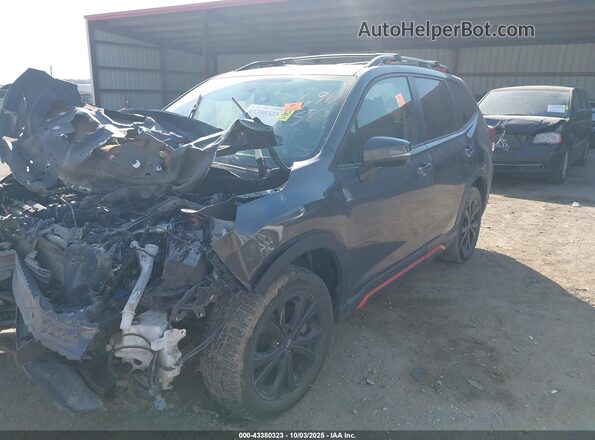 JF2SKAMC0LH479217 2020 SUBARU FORESTER Gray Передня ліва чверть