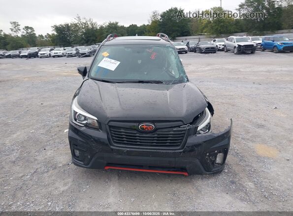 JF2SKAMC0LH549010 2020 SUBARU FORESTER Black Սալոնի հետևի տեսք